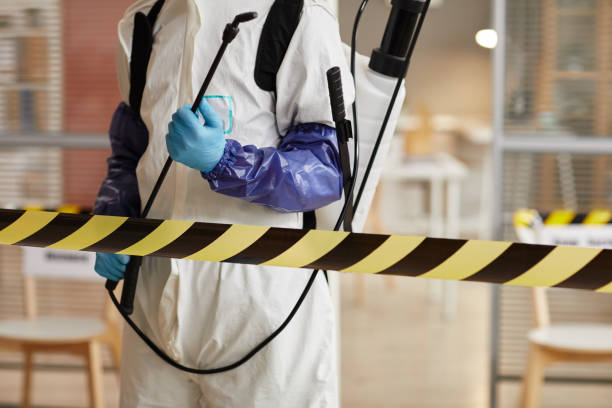 Professional Biohazard Cleanup technician working in Greenville, PA